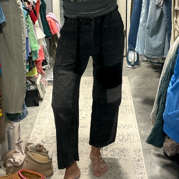 Free People We The Free Moxie Pull-On Barrel Jeans - Picture 5 of 11